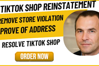 assist you in tiktok shop reinstatement and tiktok suspension resolution