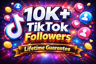 buy 10k tiktok followers fast