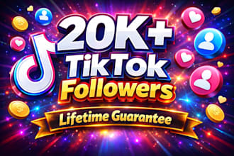 buy 20k tiktok followers fast
