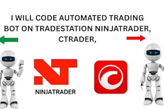 code automated trading bot on tradestation ninjatrader, ctrader,