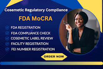 do fda mocra product listing in 24hrs