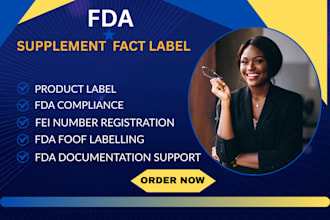 do product label design and supplement label design