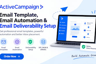 setup active campaign email template email automation email deliverability dmarc