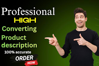 write SEO optimized product description