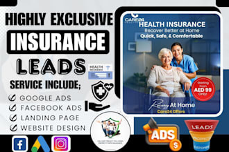 generate hot health insurance life insurance home insurance leads sales funnel