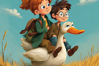 draw children book illustration