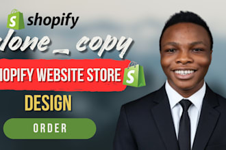 clone shopify store, copy shopify store website design, clone website duplicate