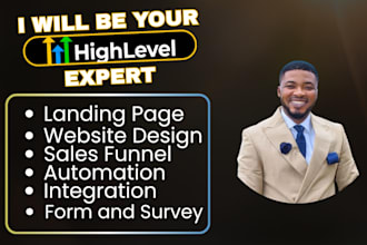 gohighlevel website, workflows, funnels and automation