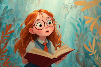 create enchanting illustrations for a childrens picture book