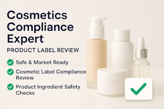 optimize cosmetics product compliance and label review