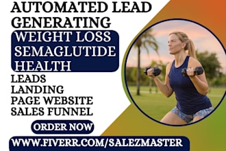 build weight loss website generate health fitness semaglutide weight loss leads