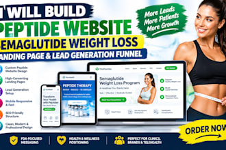 build peptide website generate health semaglutide weight loss fda peptide leads