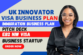 write immigration visa business plan for e2, eb2 niw, l1, o1 and uk visa approve