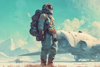 sci fi illustration and sci fi art