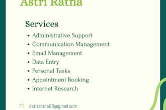 be your virtual assistant