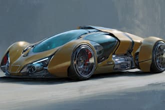 draw car concept as you ideas