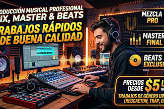se crean beats desde 5 USD