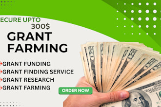 provide targeted grant farming and funding research services