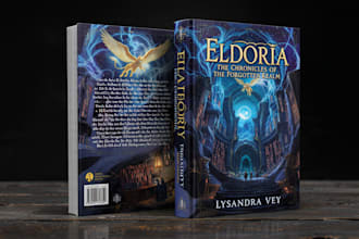 design fiction and fantasy book and ebook cover design