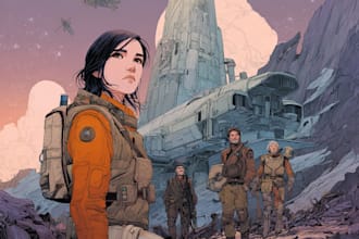 sci fi illustration and sci fi art
