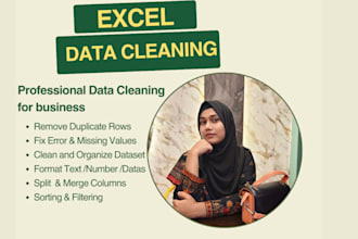 excel data cleaning formatting duplicates fix errors