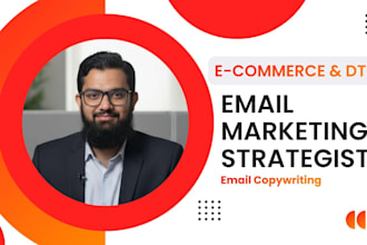 write email campaigns for e commerce and dtc brands