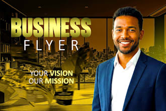 design a clean and high quality flyer