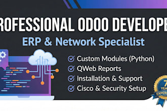 develop and customize odoo erp modules for your business