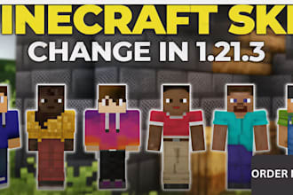 design minecraft skin builder spawn map for java and bedrock pvp youtube video