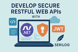 develop secure restful web apis in asp net core  with jwt auth
