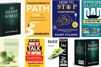 design original book cover design, ebook cover design and KDP book cover