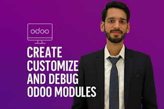 create, customize and debug odoo modules