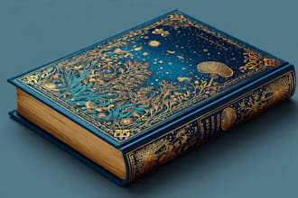 illustrate a professional book cover