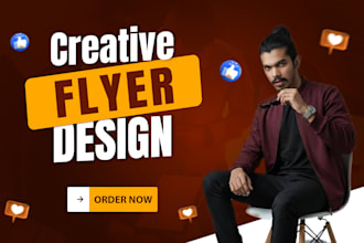 design professional flyer design for print and digital
