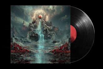 design a unique album artwork cover