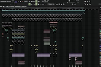 produce electronic, bass, dance, pop music for you