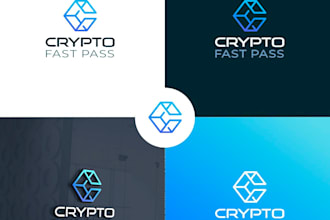 design a modern crypto, cybersecurity, or tech logo
