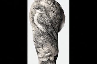 design professional creative tattoo design