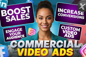 create an explainer video or commercial video ads