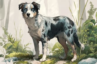 paint a portrait for your pet, any animal