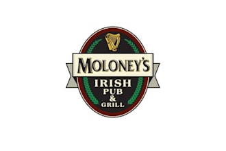 design monogram classic irish pub logo