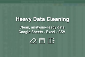 clean, fix, and structure your data