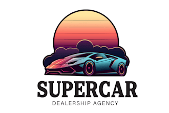 create vector illustrations vehicles logo