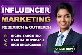 do influencer research and outreach with micro influencers for your brand