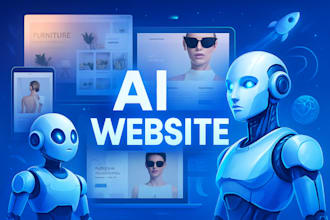 build an automated ai website