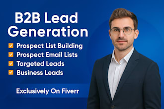 do belgium,germany, spain, USA ,UK b2b leads generation and web scrapping