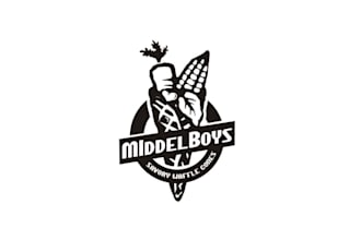 do fun friendly logo for food vendor offering waffle cones