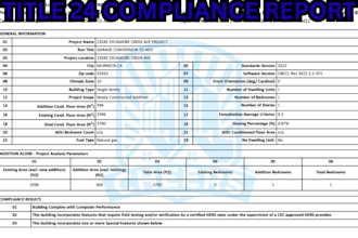 do  title 24 energy compliance report for california permit