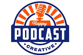 design attractive podcast logo