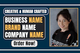 craft brand name, business name, company name or product name